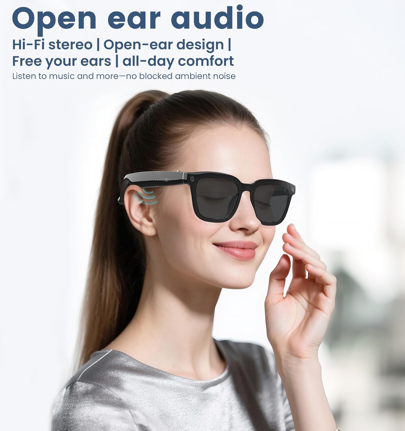 AI Smart Camera Glasses 1080P  - Smart Glasses Lens 리뷰 및 가격