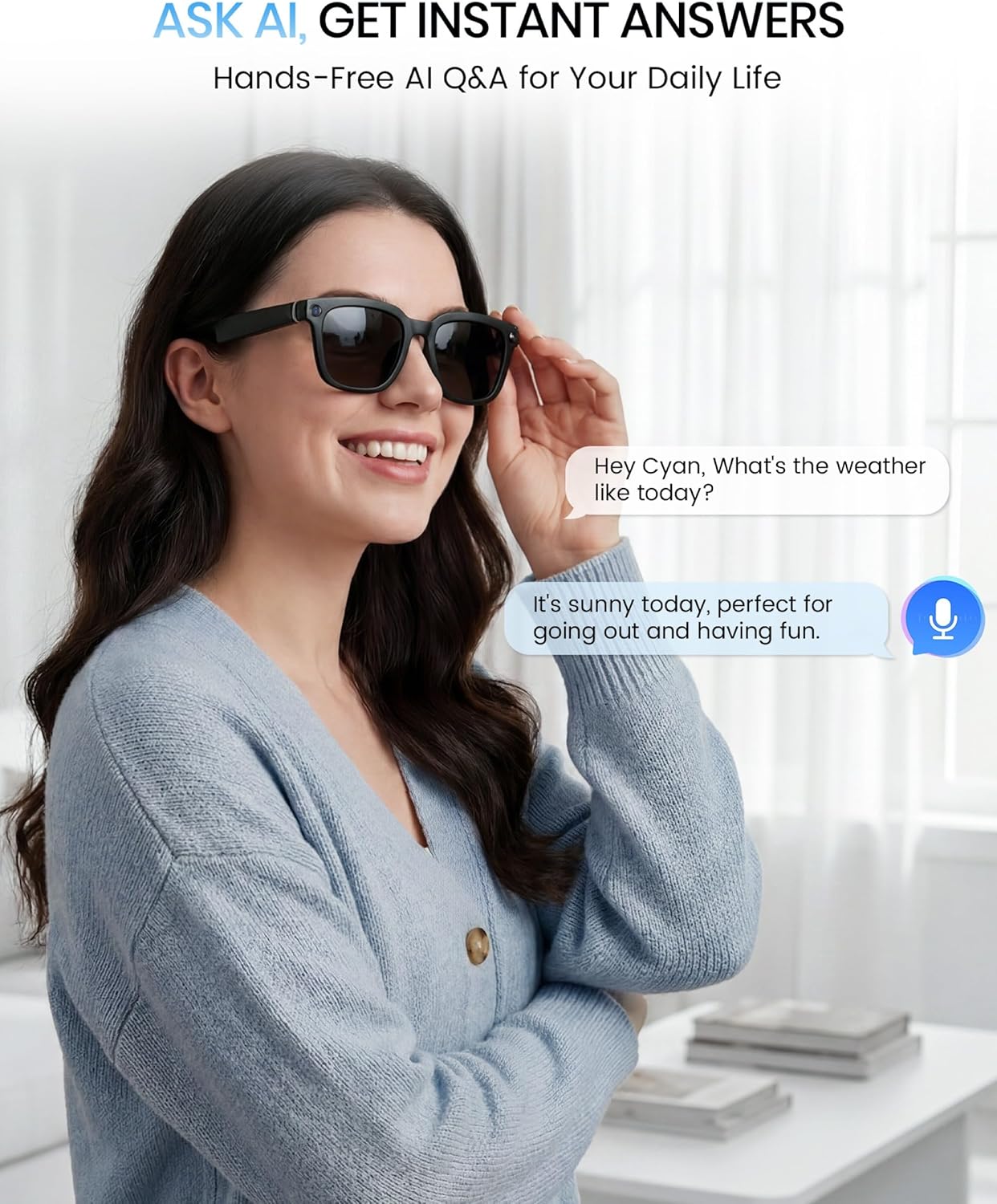 HD Camera Bluetooth Smart Glas - Smart Glasses Lens 리뷰 및 가격