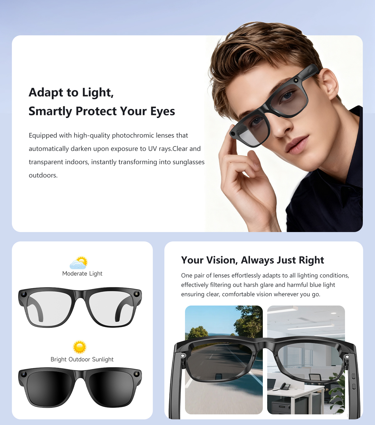 AI Smart Glasses Camera AI Pho - Smart Glasses Lens 리뷰 및 가격