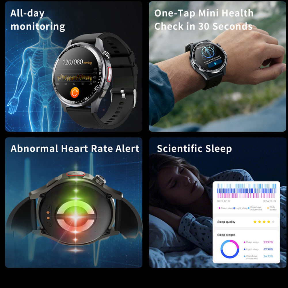 Men Smart Watch Ultra HD Scree - Fall Detection Watch 리뷰 및 가격