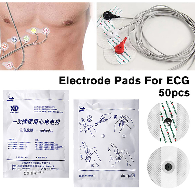 50PCS/Bag Electrode Patch  Dis - Ecg Patch Monitor 리뷰 및 가격