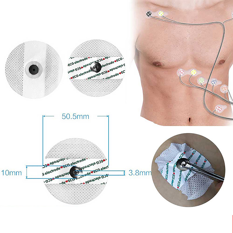 50PCS/Bag Electrode Patch  Dis - Ecg Patch Monitor 리뷰 및 가격