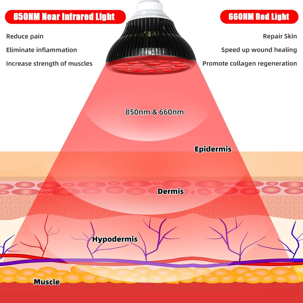54W 660nm&850nm LED Red and In - Galvanic Skin Sensor 리뷰 및 가격