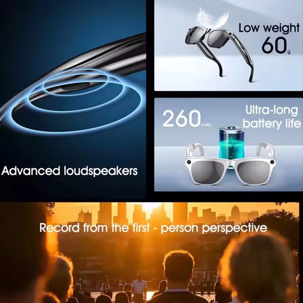 Smart Glasses AI Camera HD Wea - Smart Glasses Lens 리뷰 및 가격