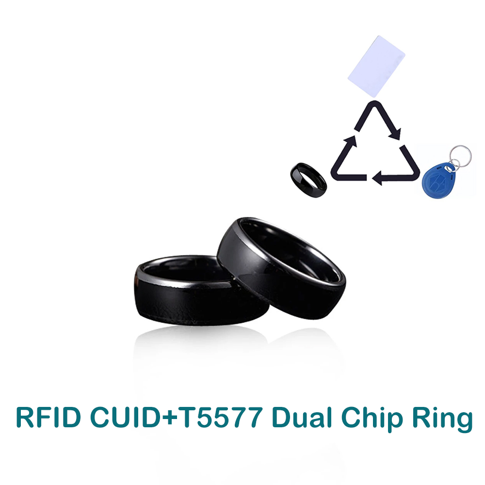 Dual Chip Smart Ring RIFD Rewr - Smart Ring Nfc Pay 리뷰 및 가격