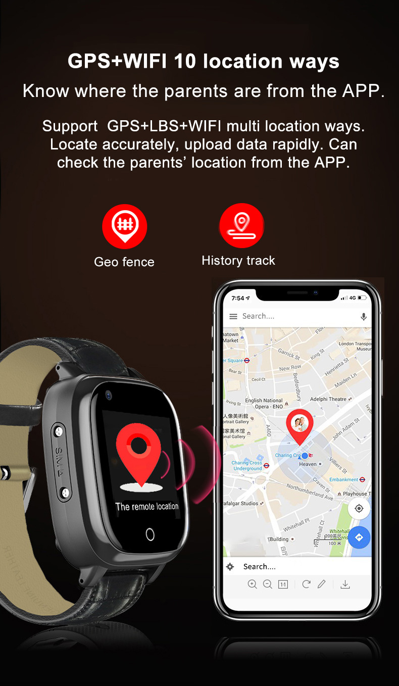 Elderly Smart Watch For Senior - Fall Detection Watch 리뷰 및 가격