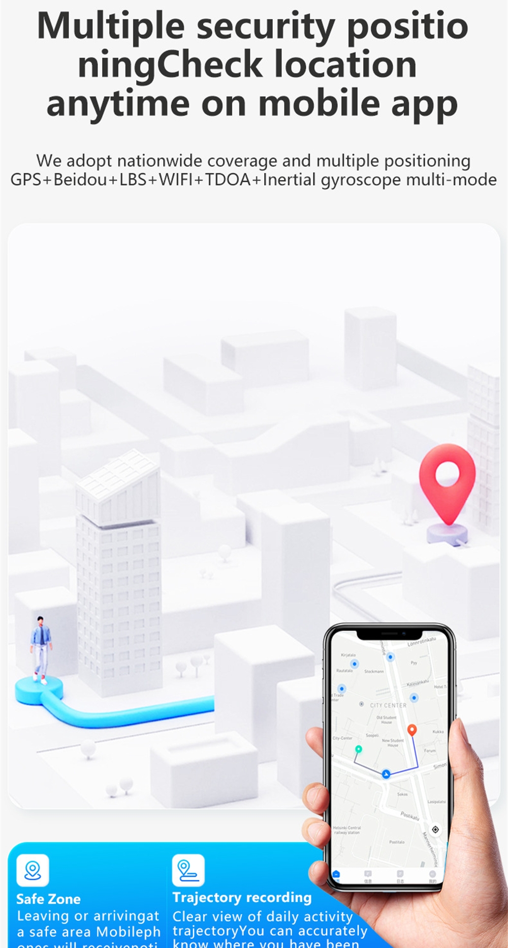 GPS Positioning Fall Detection - Fall Detection Watch 리뷰 및 가격