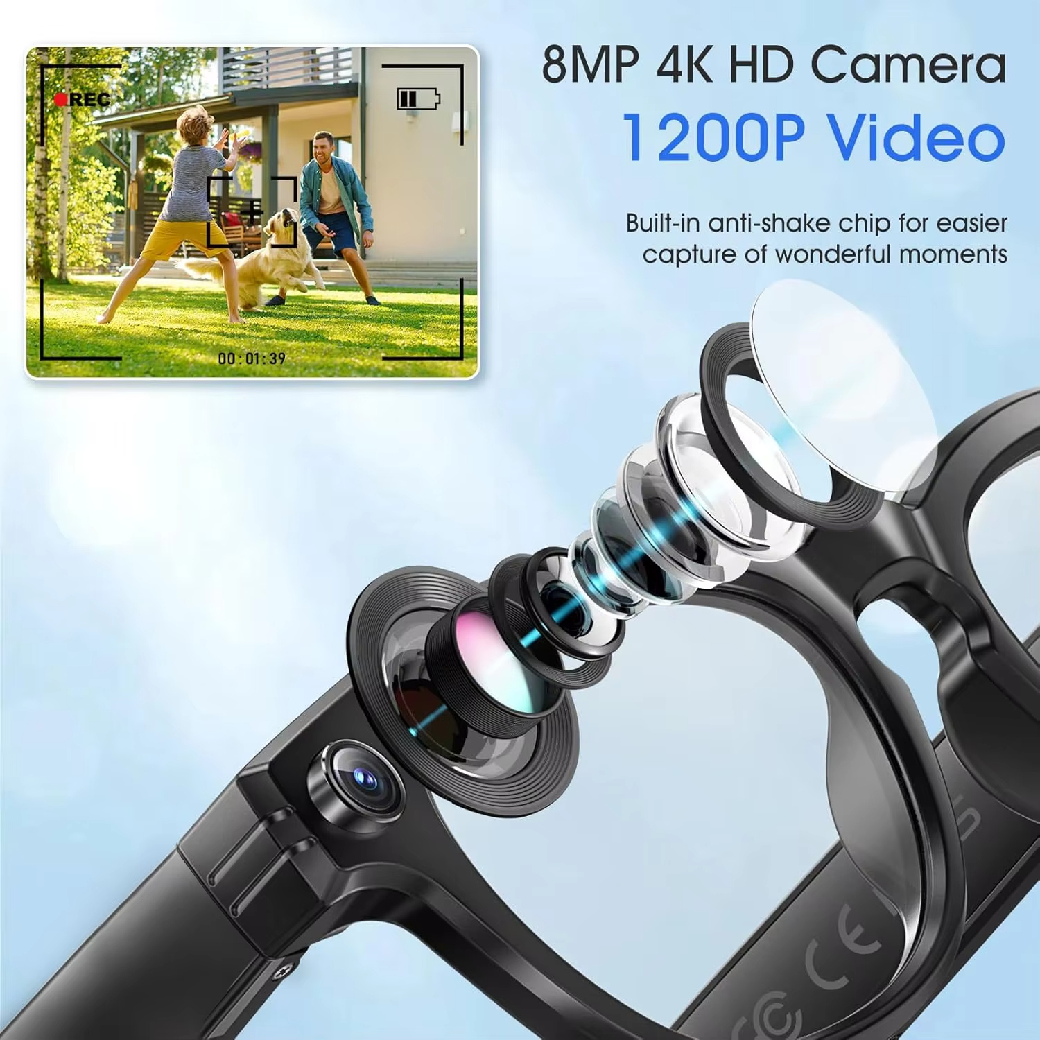 Xiaomi 800W Camera AI Glasses  - Smart Glasses Lens 리뷰 및 가격