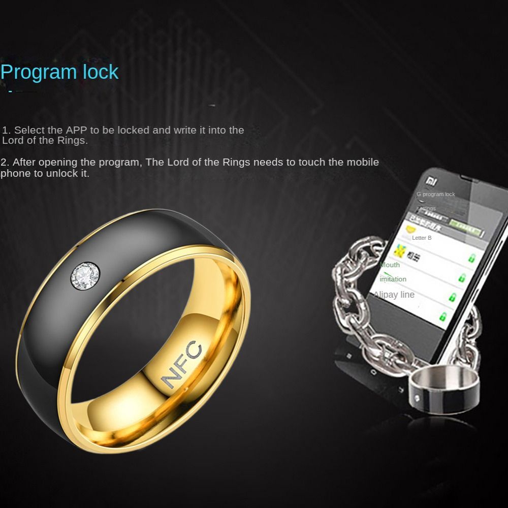 Stainless Steel NFC Smart Ring - Smart Ring Nfc Pay 리뷰 및 가격