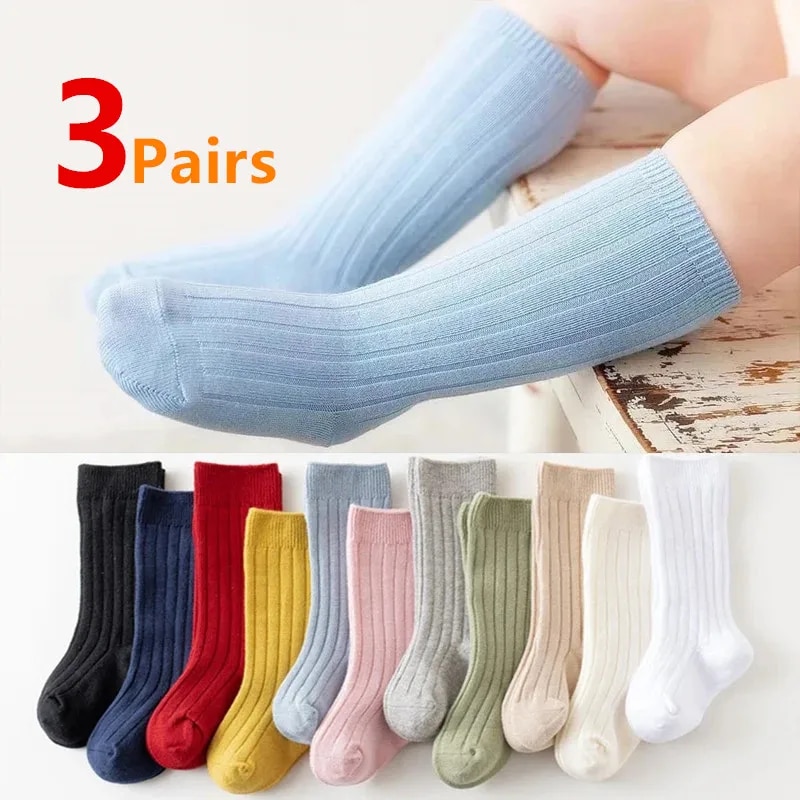 3Pairs/Lot Baby Knee High Sock - Baby Sock Oximeter 리뷰 및 가격